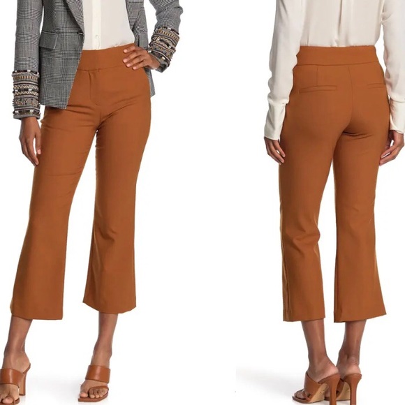 NWT Veronica Beard Cormac Wide Leg Crop Trousers - Picture 2 of 5